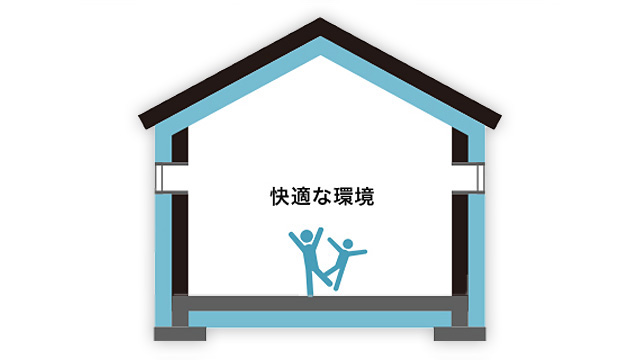 断熱性能比較イラスト