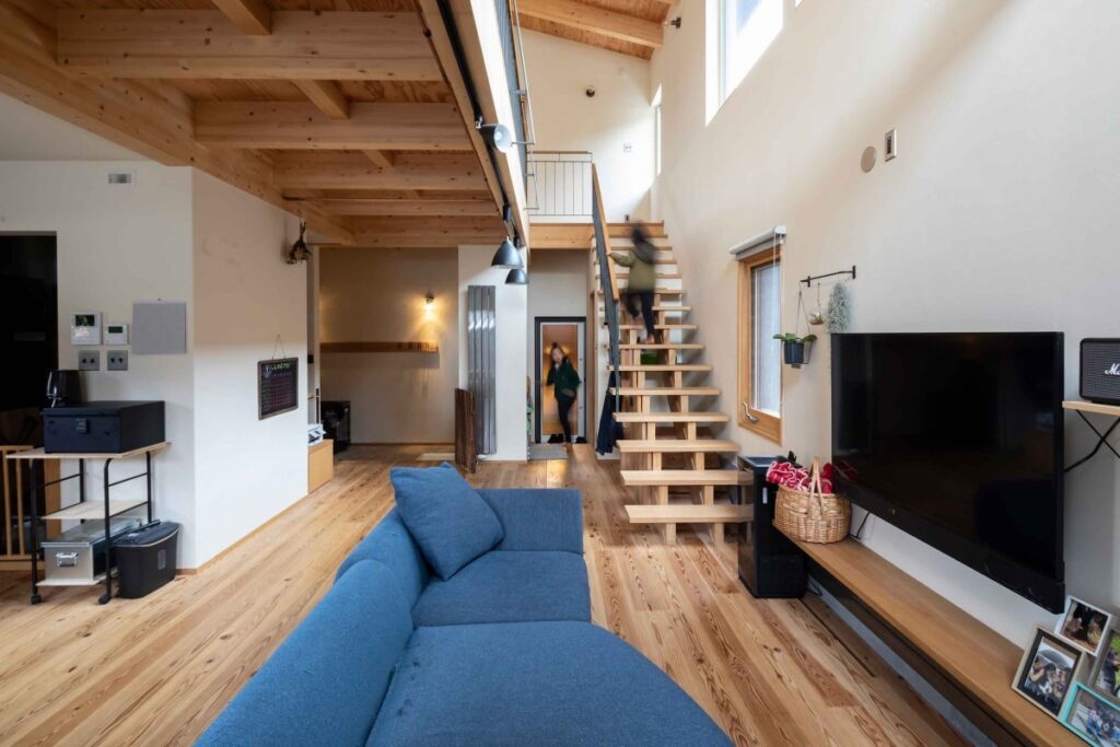 薪ストーブのある暮らし 札幌市・I邸