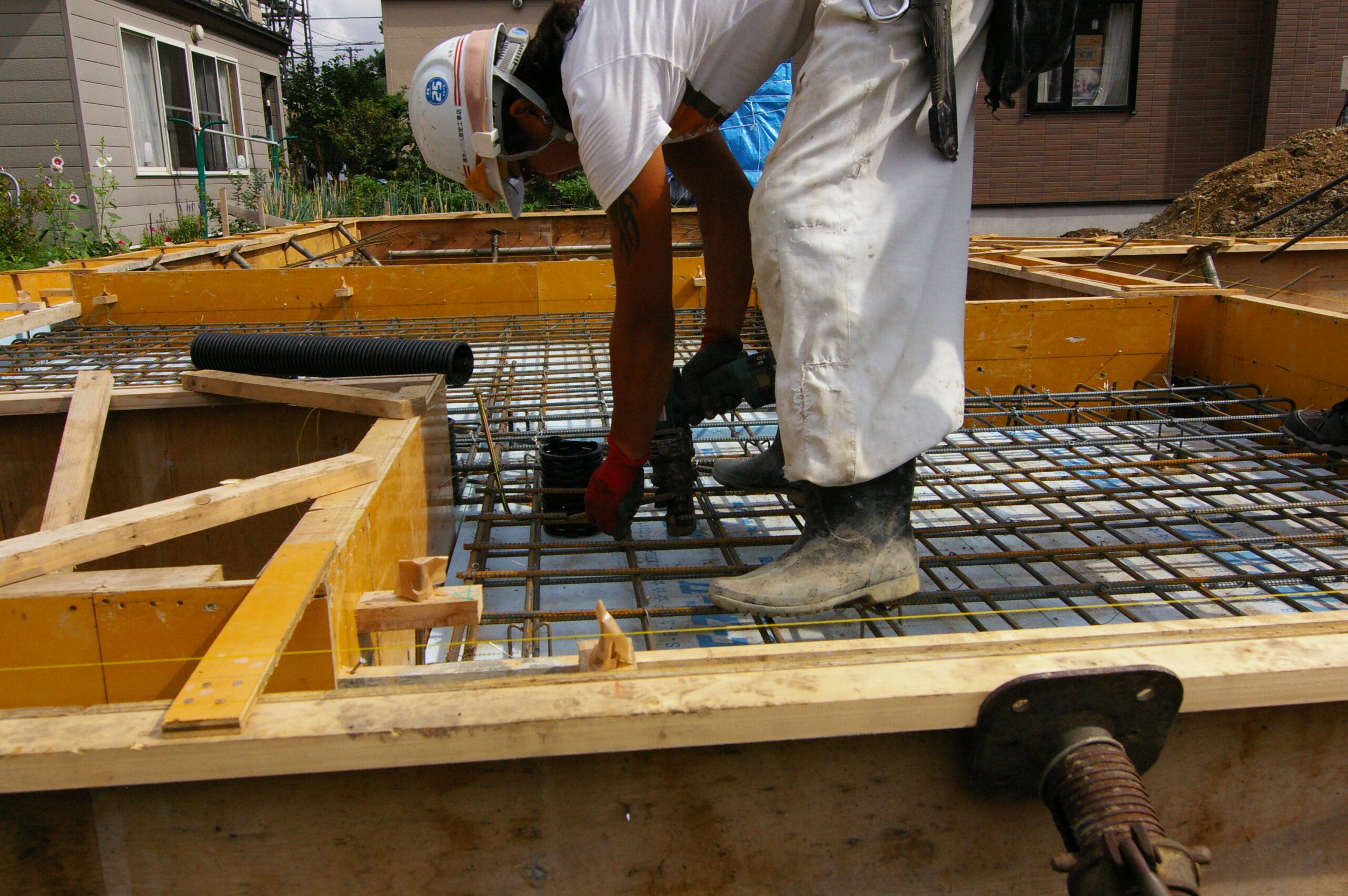 縁の下の力持ち？！　地中熱と交換？！