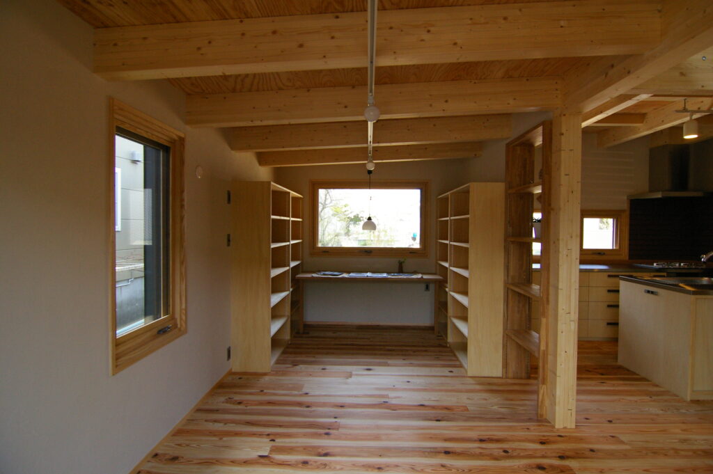 ホクシン　モデル　ついに棟上げ！