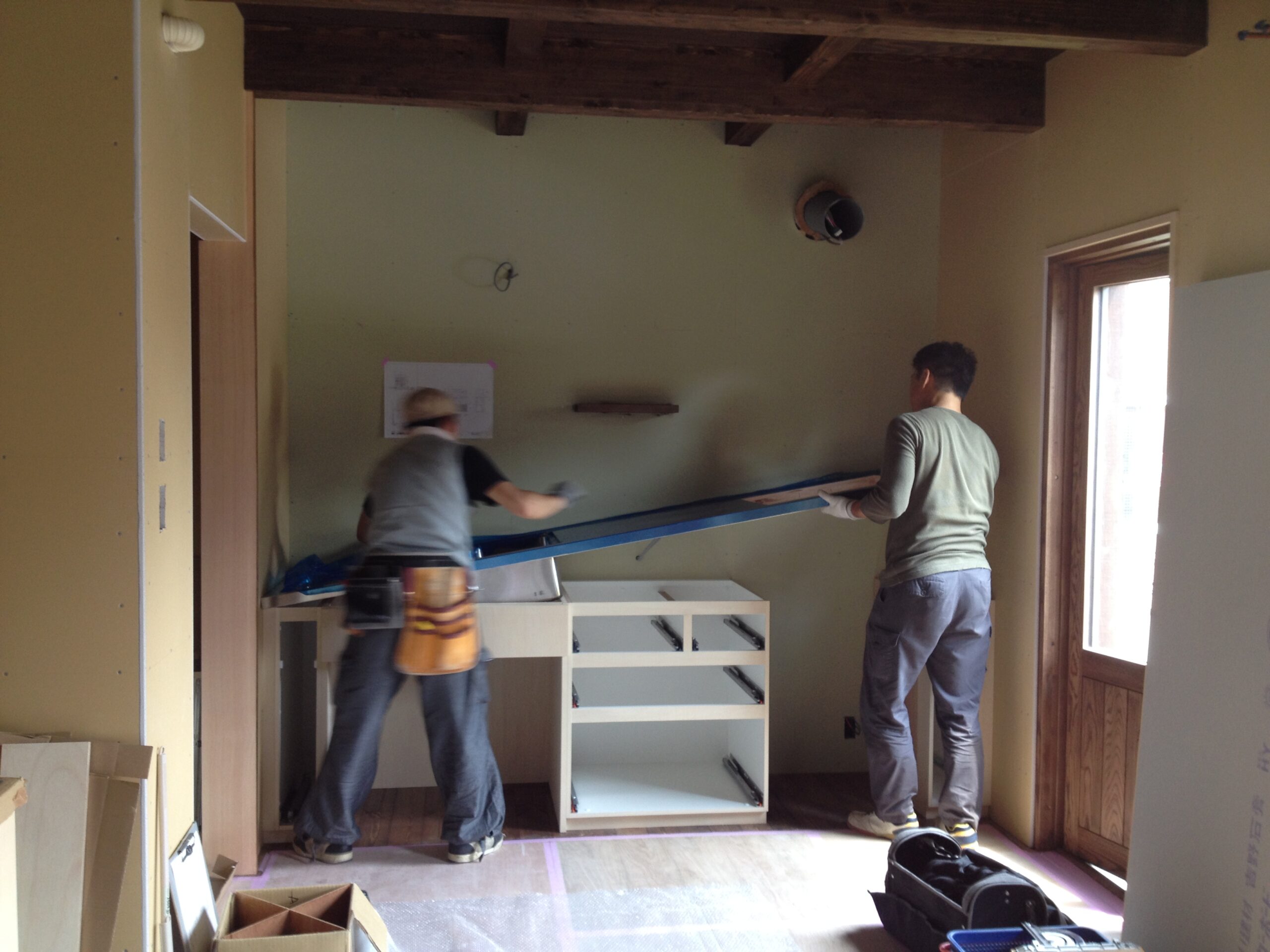 仕上げ突入現場に　お邪魔してきました！