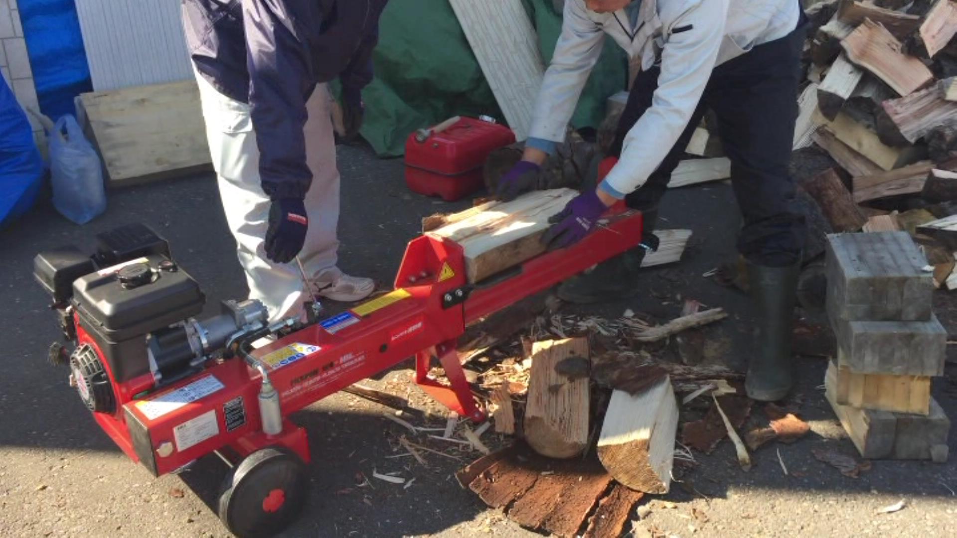 薪割機はすごい！